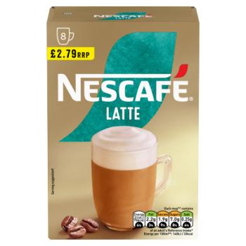 Nescafe Latte 8 x 18g (144g)
