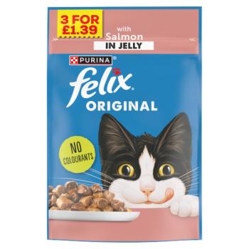 Felix Original with Salmon in Jelly 85g