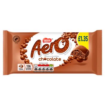 Aero Milk Chocolate Sharing Bar 90g PMP £1.35