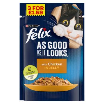 Felix As Good As It Looks with Chicken in Jelly 85g
