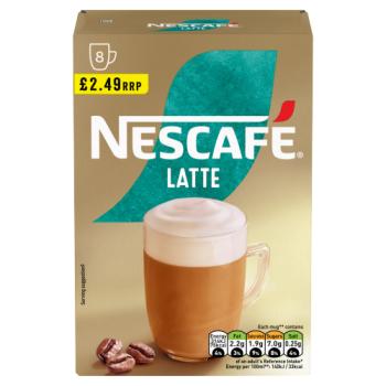 Nescafé Latte 8 x 18g (144g)