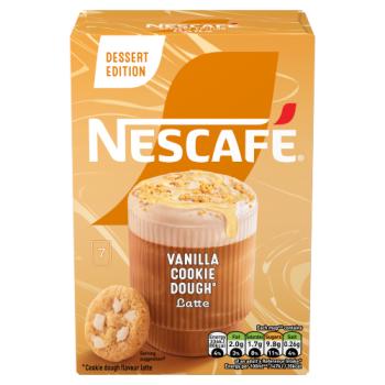 Nescafé Vanilla Cookie Dough Latte 7 x 19.5g (136.5g)