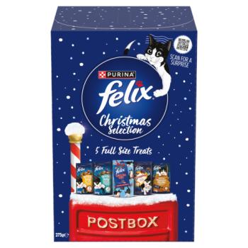 FELIX Cat Treats Christmas Gift Box 275g
