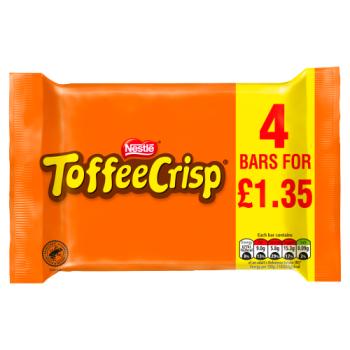 Toffee Crisp 4 x 31g (124g)