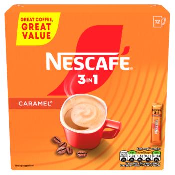Nescafé 3 In 1 Caramel 12 x 16g (192g)