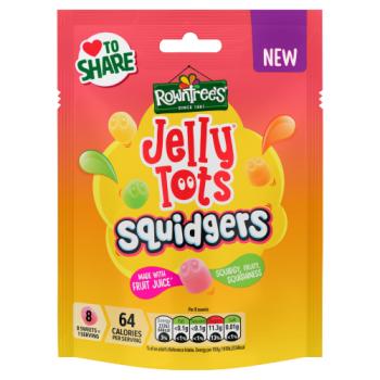 Rowntree's Jelly Tots Squidgers 120g