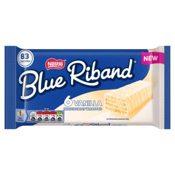 Blue Riband Vanilla Wafer Biscuit 6 x 15g (90g)
