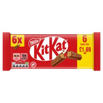KitKat 2 Finger Original 6 x 20.7g (124.2g)