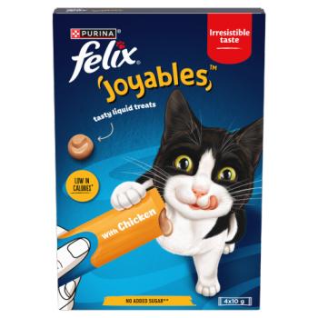 FELIX Joyables Liquid with Chicken Cat Treat 4x10g