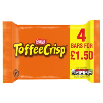 Toffee Crisp 4 x 31g (124g)