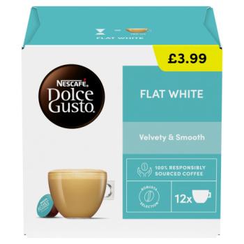 Nescafe Dolce Gusto Flat White 12 x 11.7g (140.4g)