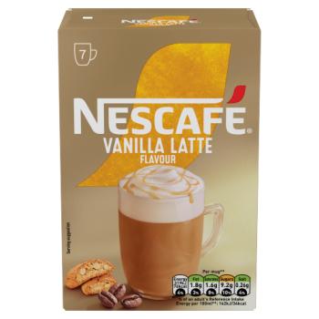 Nescafé Vanilla Latte Flavour 7 x 18.5g (129.5g)