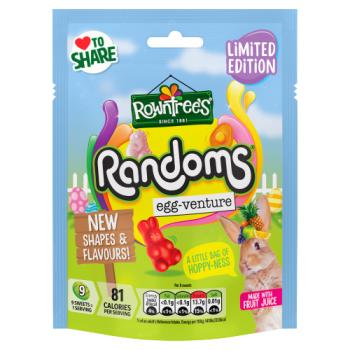 Rowntree's Limited Edition Randoms Egg-Venture 130g