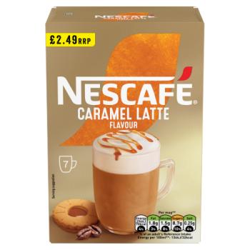 Nescafé Caramel Latte Flavour 7 x 17g (119g)