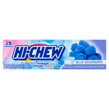 Hi-Chew Blue Raspberry Flavour Chewy Sweets 50g