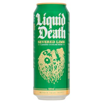 Liquid Death Severed Lime Flavoured Sparkling Water 500ml