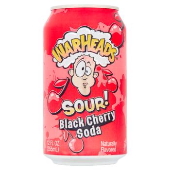 War Heads Sour Black Cherry Soda
