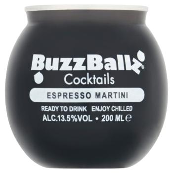 BuzzBallz Espresso Martini Cocktails 200ml