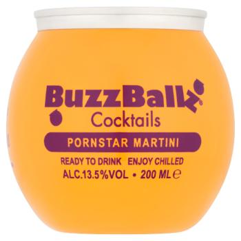 BuzzBallz Pornstar Martini Cocktails 200ml