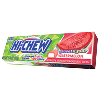 Hi-Chew Sweet & Sour Watermelon Chewy Candy 50g
