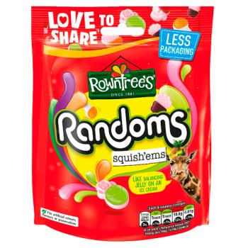 Rowntree's Randoms Squishems Sweets Sharing Bag 140g