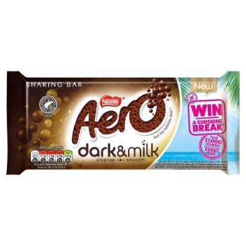 Aero Dark & Milk Chocolate Sharing Bar 90g