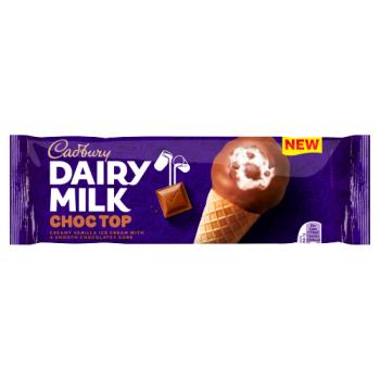 Cadbury Dairy Milk Choc Top Ice Cream Cone 110ml