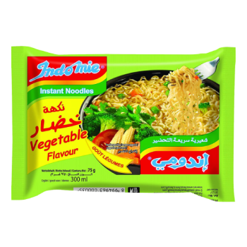 Indomie Instant Noodles Vegetable Flavour 75g 