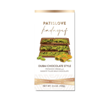 Patislove Dubai Milk Chocolate 100g 