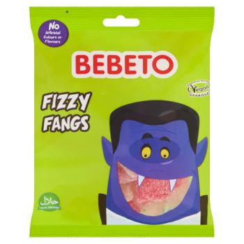 Bebeto Fizzy Fangs 150g