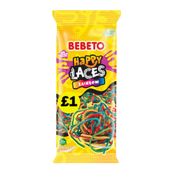 Bebeto Happy Laces Rainbow 140g PM £1