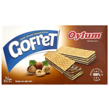 Oylum Gofret Hazelnut Wafers 400g 