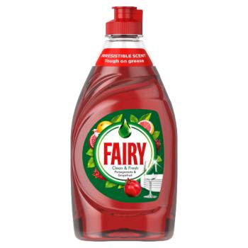 Fairy Clean & Fresh Washing Up Liquid Pomegranate & Grapefruit 320ML