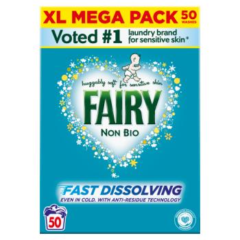 Fairy Non Bio Washing Powder 3kg, 50 Washes