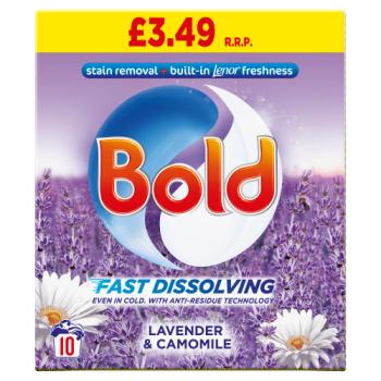 Bold Washing Powder 600g, 10 Washes, Lavender & Camomile