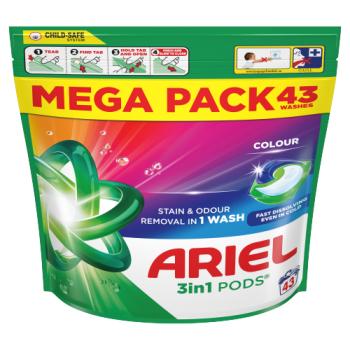 Ariel 3in1 PODS®, Washing Liquid Capsules 43 Washes