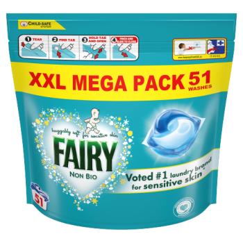 Fairy Non Bio PODS®, For Sensitive Skin, 51 Washes
