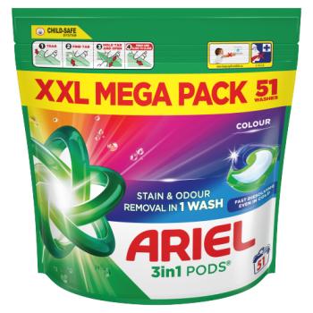 Ariel 3in1 PODS®, Washing Liquid Capsules 51 Washes