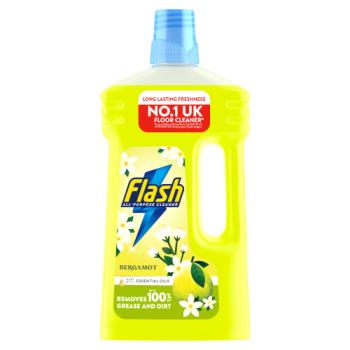 Flash Multipurpose Floor Liquid Cleaner Bergamot 1L