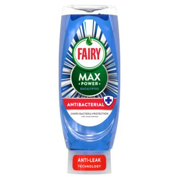 Fairy Max Power Washing Up Liquid Antibacterial 545ML