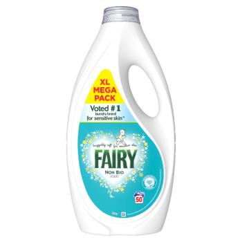 Fairy Non Bio Liquid Detergent,50 Washes 1.55 l, Sensitive skin