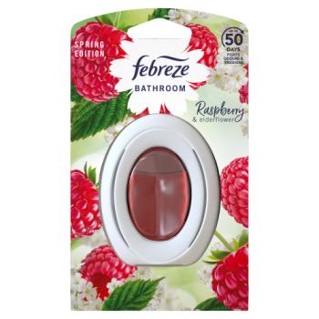 Febreze Bathroom Continuous Air Freshener Raspberry & Elderflower 1 Count, Fights Odours &Freshens