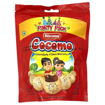 Bisconni Party Pack Cocomo Choco Filled Biscuits 131g
