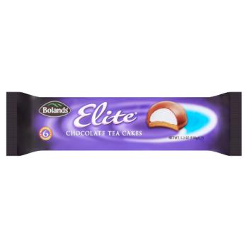 Bolands Elite Chocolate Tea Cakes 6 x 25g (150g)