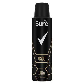 Sure Men Anti-perspirant Deodorant Aerosol Sport Cool 150ml 