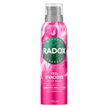 Radox Mineral Therapy 2-in-1 Shave & Shower Mousse Feel Vivacious 200 ml 
