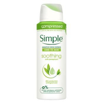Simple Kind to Skin Anti-Perspirant Aerosol Soothing 125ml 