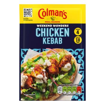 Colman's Weekend Wonders Meal Maker recipe mix Chicken Kebab 30 g 