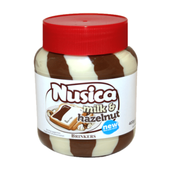 Nusica Milk & Hazelnut Spread 400g 