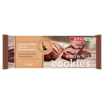SPAR Internationals American Style Brownie Cookies with Rich Chocolate Flavour 200g